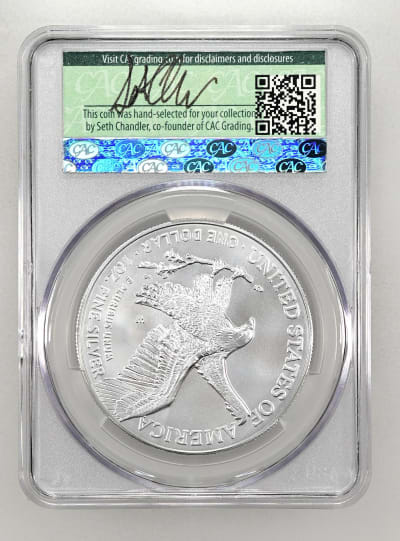 CAC Grading Coin Reverse