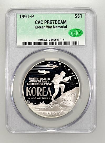 CAC Grading Coin Obverse