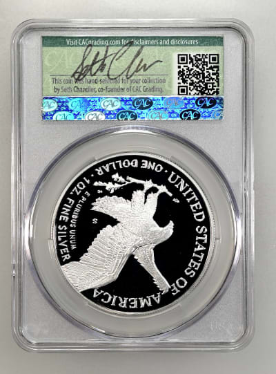 CAC Grading Coin Reverse