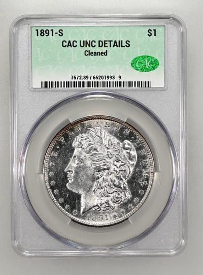 CAC Grading Coin Obverse