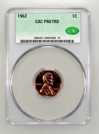CAC Grading Coin Obverse
