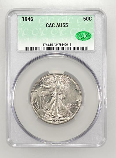 CAC Grading Coin Obverse