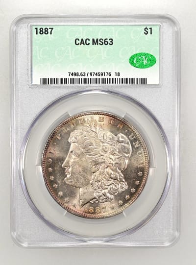 CAC Grading Coin Obverse
