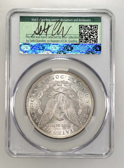 CAC Grading Coin Reverse