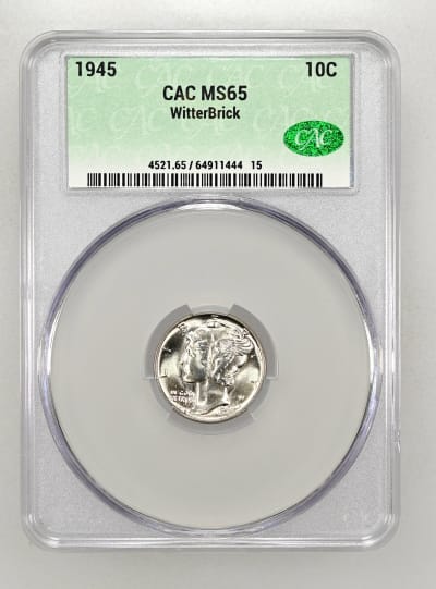 CAC Grading Coin Obverse