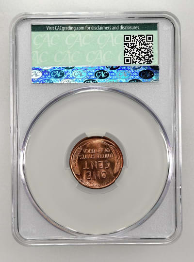 CAC Grading Coin Reverse