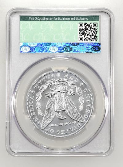 CAC Grading Coin Reverse
