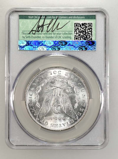 CAC Grading Coin Reverse