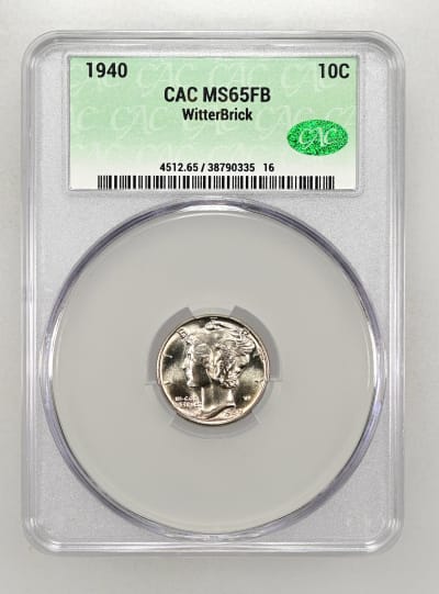 CAC Grading Coin Obverse