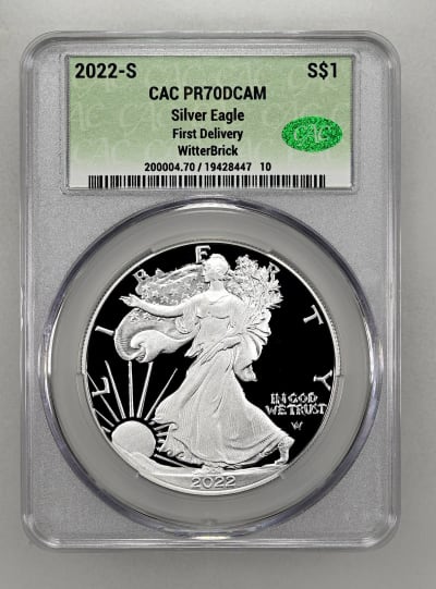 CAC Grading Coin Obverse
