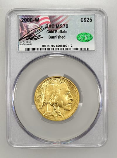 CAC Grading Coin Obverse
