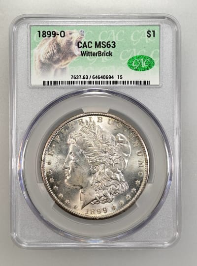 CAC Grading Coin Obverse