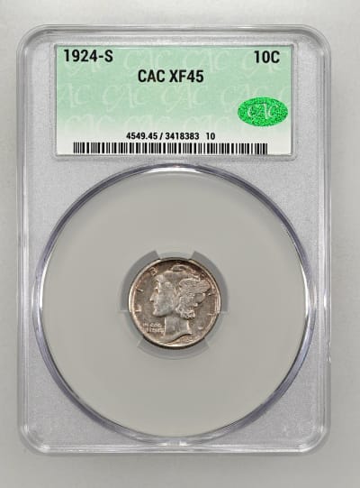 CAC Grading Coin Obverse