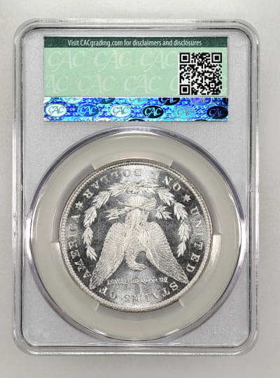 CAC Grading Coin Reverse