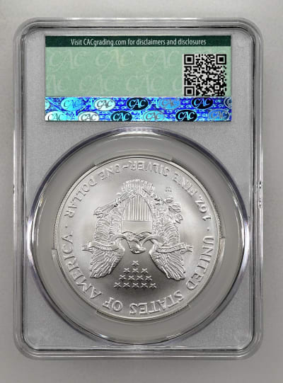 CAC Grading Coin Reverse