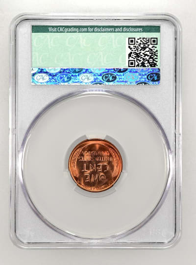 CAC Grading Coin Reverse