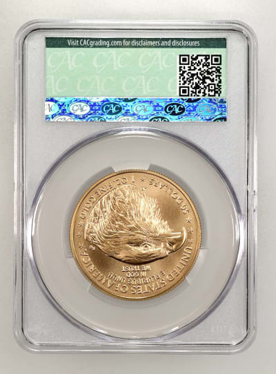 CAC Grading Coin Reverse