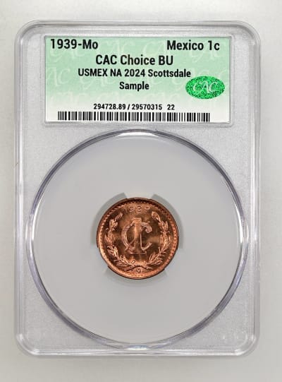 CAC Grading Coin Obverse