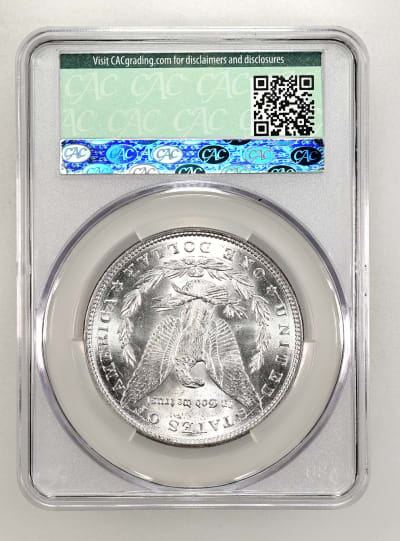 CAC Grading Coin Reverse