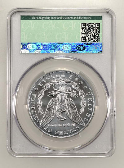 CAC Grading Coin Reverse