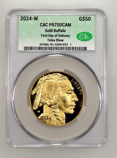 CAC Grading Coin Obverse