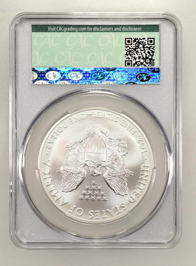 CAC Grading Coin Reverse