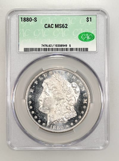 CAC Grading Coin Obverse