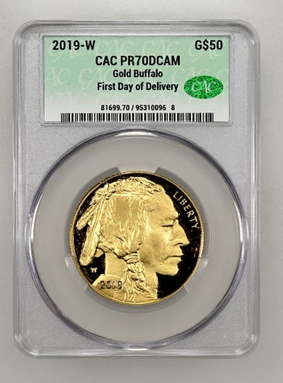 CAC Grading Coin Obverse
