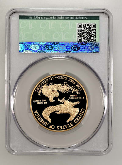 CAC Grading Coin Reverse