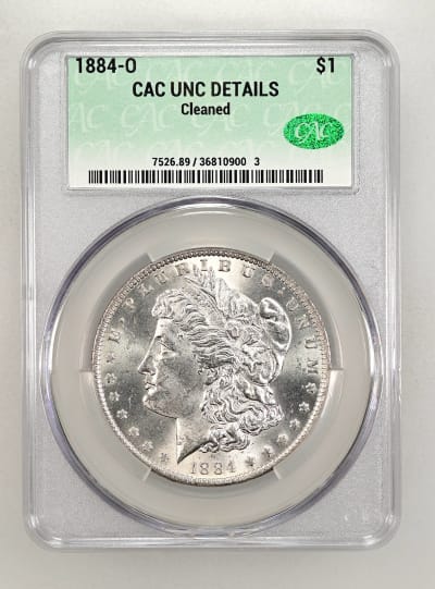 CAC Grading Coin Obverse