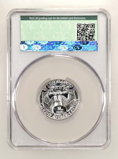 CAC Grading Coin Reverse