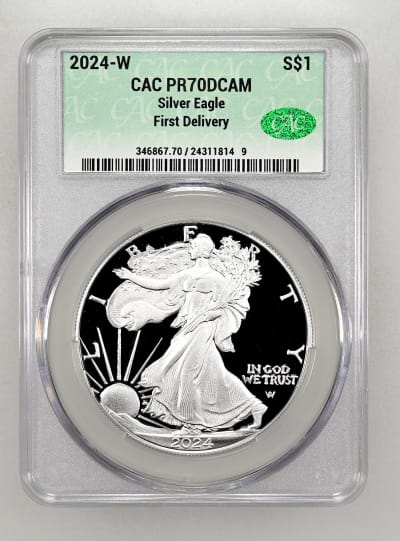 CAC Grading Coin Obverse