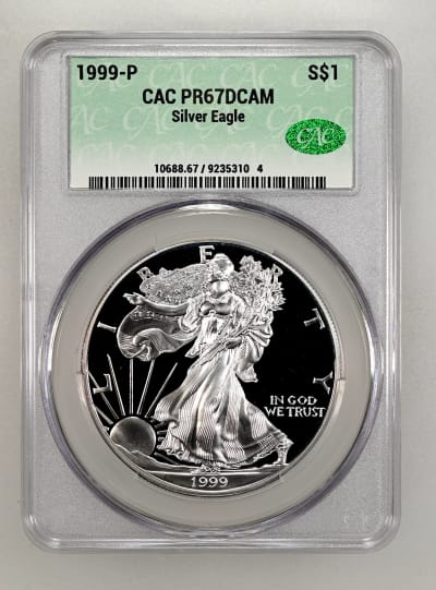 CAC Grading Coin Obverse
