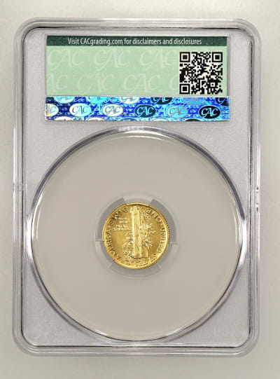 CAC Grading Coin Reverse