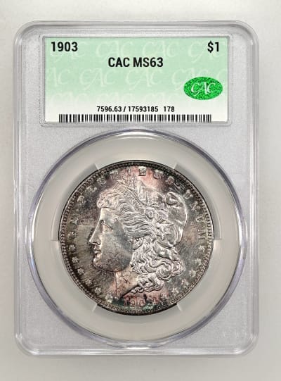 CAC Grading Coin Obverse