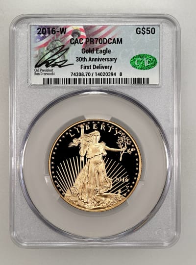 CAC Grading Coin Obverse