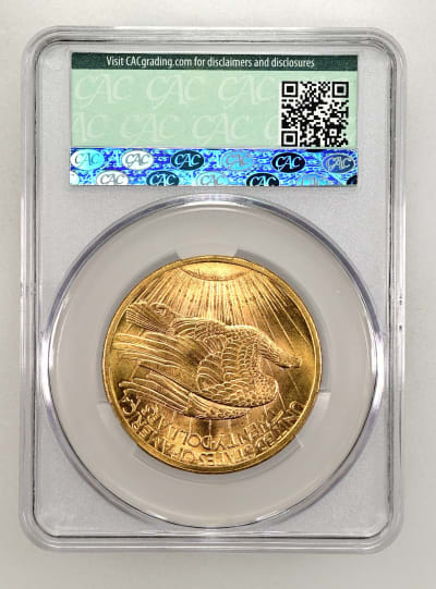 CAC Grading Coin Reverse