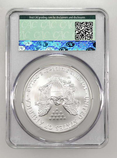 CAC Grading Coin Reverse