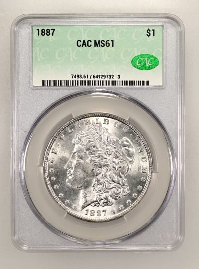 CAC Grading Coin Obverse