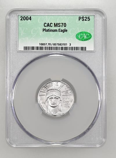 CAC Grading Coin Obverse
