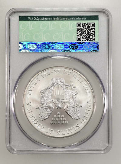 CAC Grading Coin Reverse