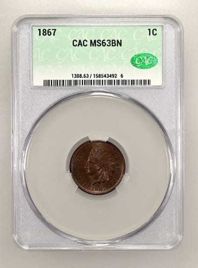 CAC Grading Coin Obverse