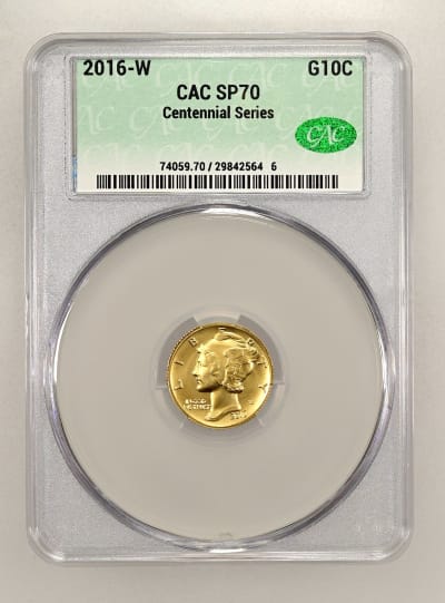 CAC Grading Coin Obverse