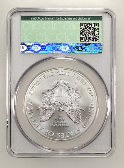 CAC Grading Coin Reverse