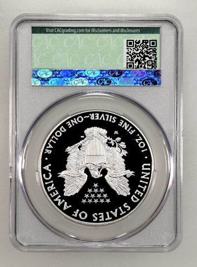 CAC Grading Coin Reverse