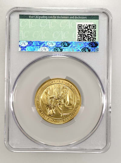 CAC Grading Coin Reverse