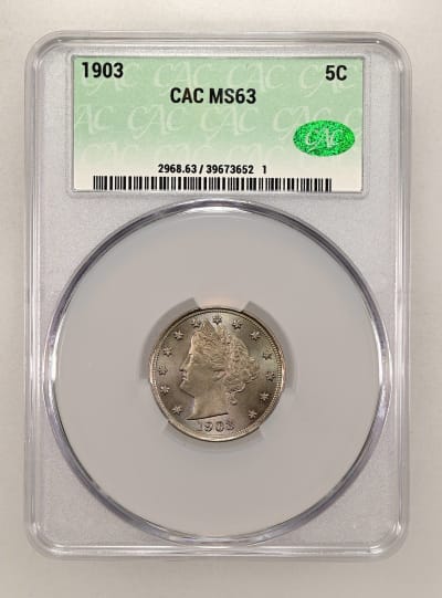 CAC Grading Coin Obverse