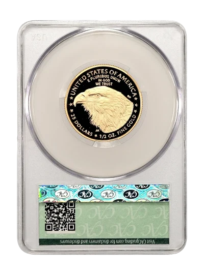 CAC Grading Coin Reverse