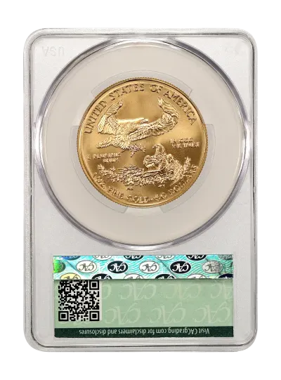 CAC Grading Coin Reverse