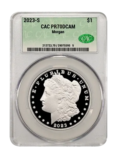 CAC Grading Coin Obverse